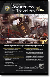 Antiterrorism: Awareness for Travelers