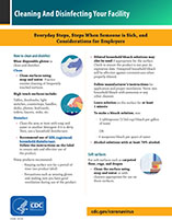 Cleaning and Disinfecting Your Facility