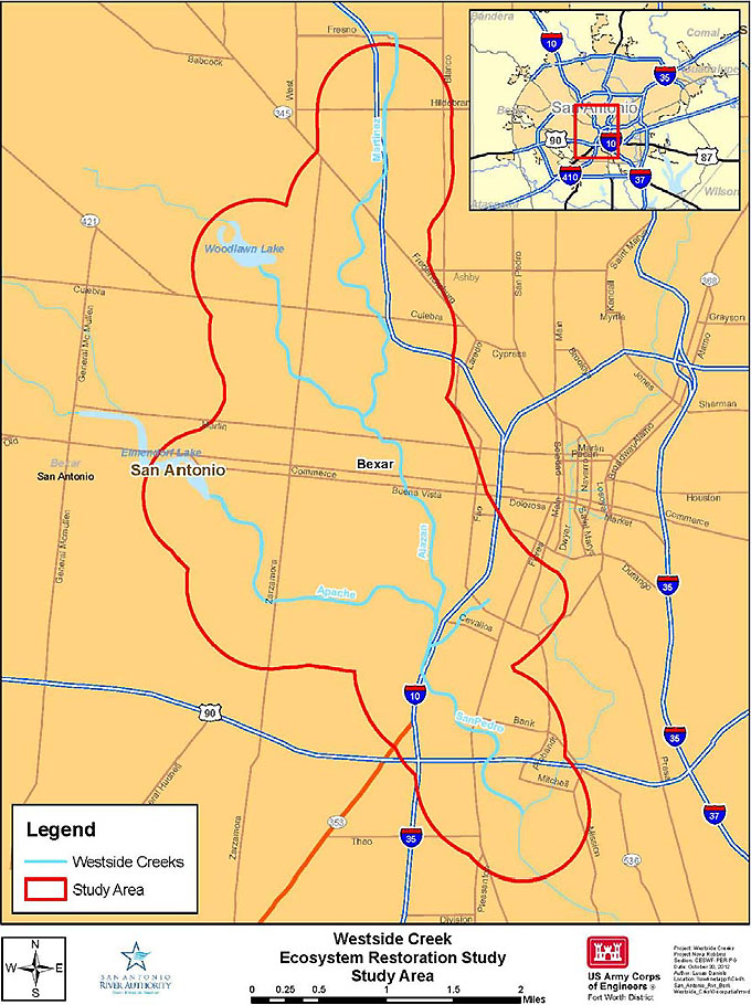 Figure ES1. estside Creeks Ecosystem Restoration Study