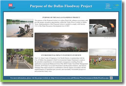 Purpose of the Dallas Floodway Project