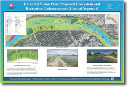 Balanced Vision Plan: Proposed Ecosystem and Recreation Enhancements (Central Segment)