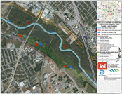 Upper Chain of Wetlands map