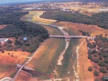 San Antonio Channel - Historic Mission Reach at Ashley Road (EXISTING)